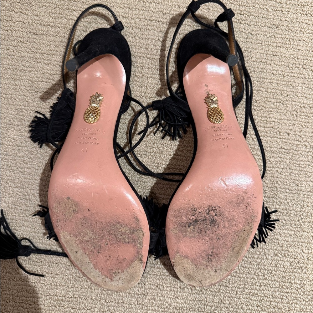 Aquazzura Wild Thing Sandals - Picture 6 of 9